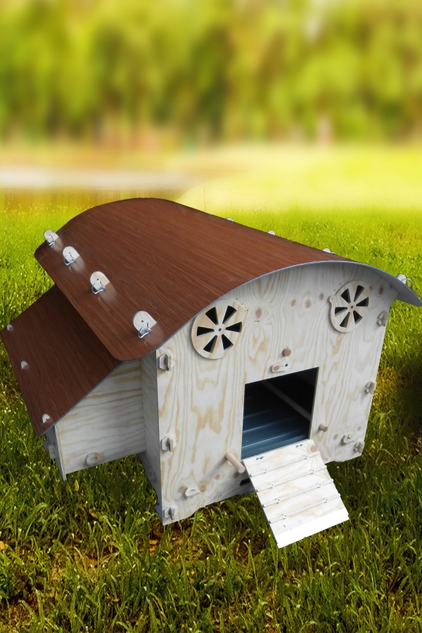 PETOXIL TAVUK KÜMESİ Ahşap  ve Alüminyum Kompozit CLYWC